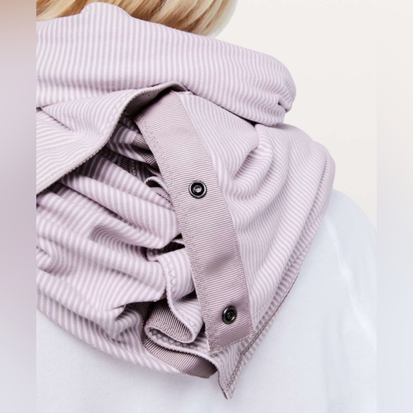 Lululemon Vinyasa Scarf *Rulu - Tonka Stripe Antoinette White (Lavender) - Picture 9 of 10